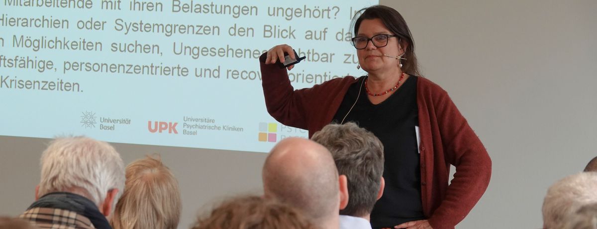 Pflegesymposium mit der Pflegedirektorin in Liestal.